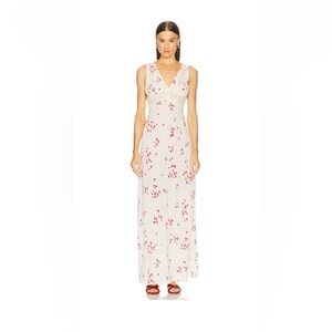 L'Academie By Marianna Hallie Suki Cherry Abstract Maxi Dress XL